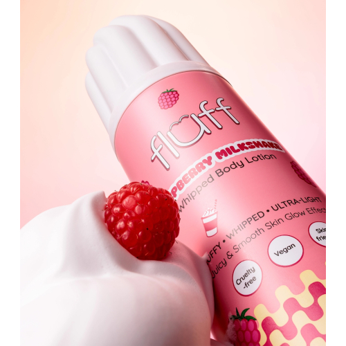 Fluff - Lozione corpo cremosa - Raspberry Milkshake