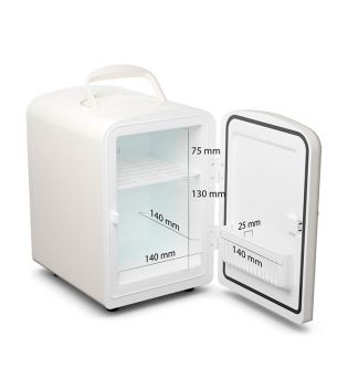 Fluff - Mini frigorifero cosmetico - Bianco