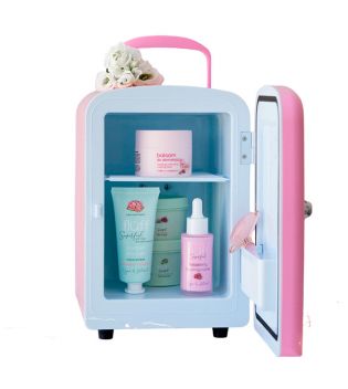 Fluff - Mini frigo per cosmetici - Rosa