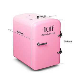 Fluff - Mini frigo per cosmetici - Rosa