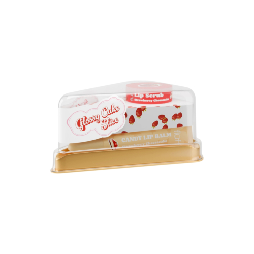 Fluff - *Ms Claus Bakery* - Set di cura labiale - Glossy Cake Slice