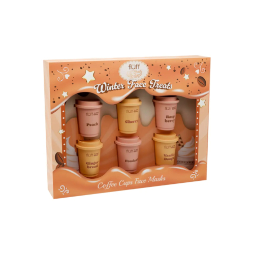 Fluff - *Ms Claus Bakery* - Set di maschere facciali - Coffee Cups