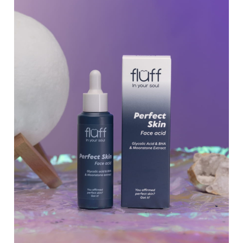 Fluff - *In Your Soul* - Peeling viso levigante con acido glicolico e BHA Perfect Skin