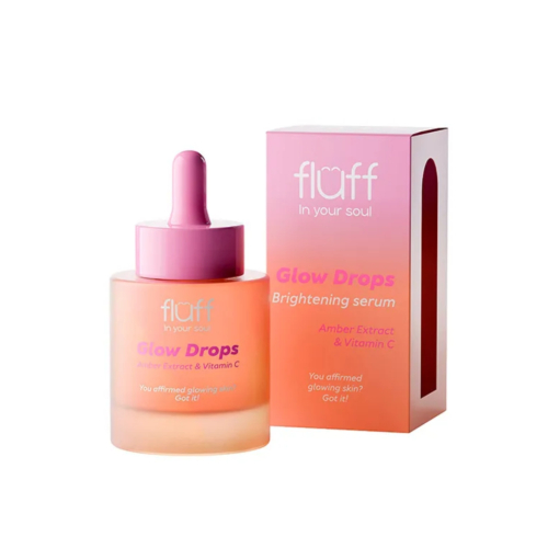 Fluff - *In Your Soul* - Siero viso illuminante con estratto di ambra e vitamina C Glow Drops