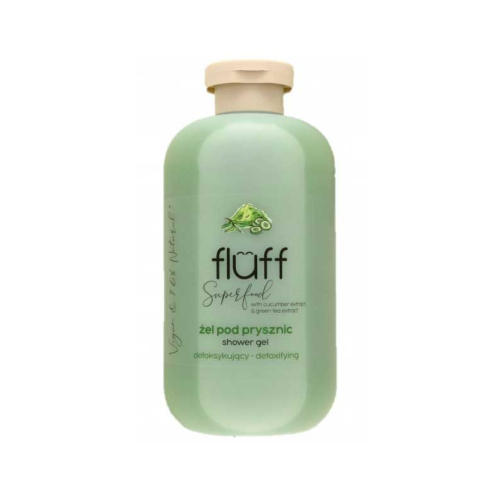 Fluff - *Superfood* - Gel doccia disintossicante - Cetriolo e tè verde