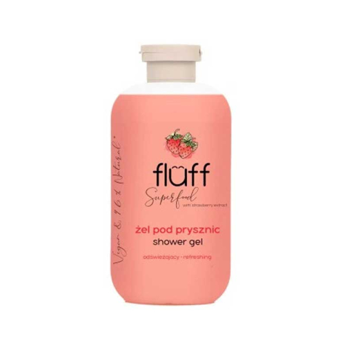 Fluff - *Superfood* - Gel doccia rinfrescante - Fragola