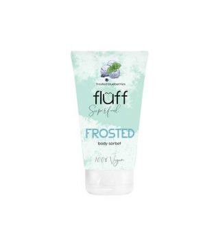 Fluff - *Superfood* - Sorbetto idratante per il corpo Frosted - Mirtilli surgelati