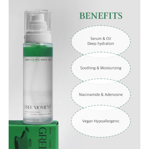 Free Moment - Spray lenitivo Green Serum Mist