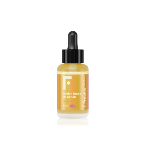Freshly Cosmetics - Olio per capelli Golden Drops Oil Serum