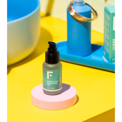 Freshly Cosmetics - Crema gel viso idratante Pacific Ocean - Pelle mista e grassa