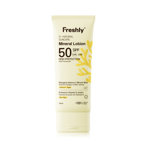 Freshly Cosmetics - *D+ Natural Suncare* - Protector solar corporal Mineral Lotion SPF50