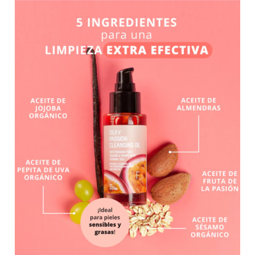 Freshly Cosmetics - Olio struccante waterproof Silky Passion