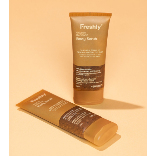 Freshly Cosmetics - Scrub corpo Golden Radiance