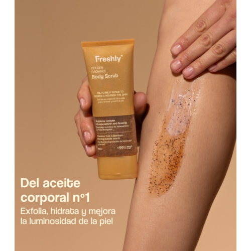 Freshly Cosmetics - Scrub corpo Golden Radiance