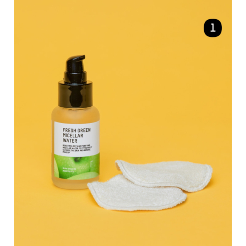 Freshly Cosmetics - Set detergente viso da viaggio Mini Cleanser Trio