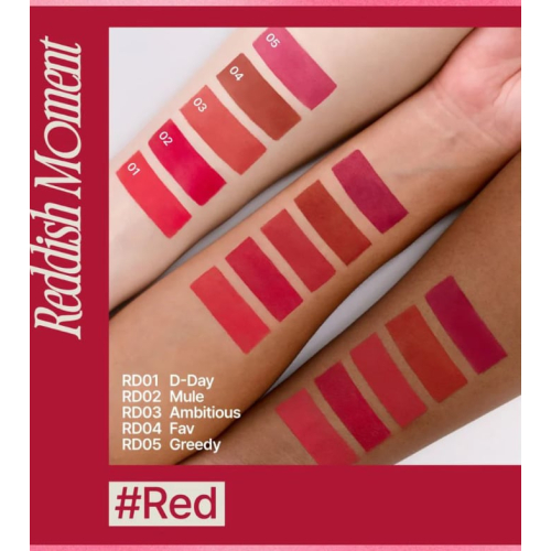 Fwee - Balsamo per labbra e guance colorato Pudding Pot - RD05: Greedy