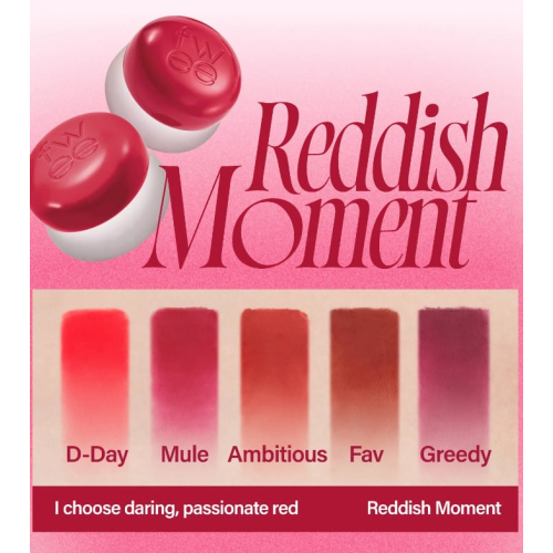 Fwee - Balsamo per labbra e guance colorato Pudding Pot - RD05: Greedy