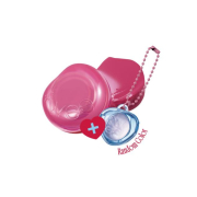 Fwee - *Keyring* - Balsamo colorato per labbra e guance con portachiavi Jelly Pot - JP02: Lolly