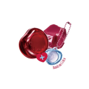 Fwee - *Keyring* - Balsamo colorato per labbra e guance con portachiavi Jelly Pot - JR03: Cherry Ppo
