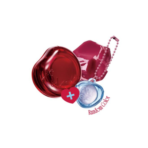 Fwee - *Keyring* - Balsamo colorato per labbra e guance con portachiavi Jelly Pot - JR03: Cherry Ppo