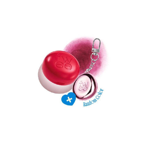 Fwee - *Keyring* - Balsamo labbra e guance colorato con portachiavi Pudding Pot - RD05: Greedy