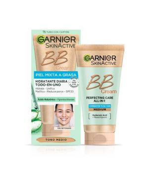 Garnier - Crema BB mista per pelli grasse - Medium