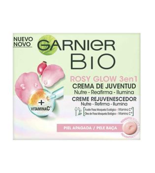 Garnier BIO - Rosy Glow Youth Cream 3 in 1