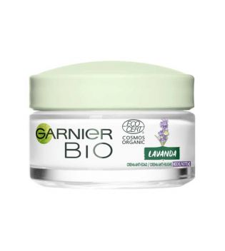 Garnier BIO - Crema da notte biologica antietà olio essenziale di lavanda e jojoba