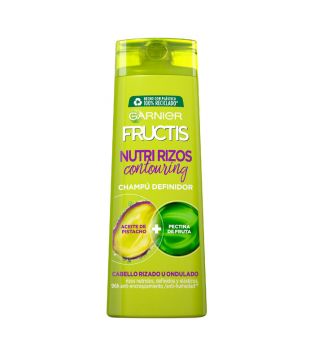 Garnier - Fructis Shampoo fortificante Nutri Rizos - Capelli ricci e mossi 300ml