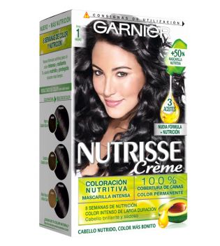 Garnier - Colorare Nutrisse - 1: Black