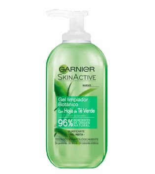 Garnier - *Skin Active* - Gel detergente con foglia di tè verde botanico