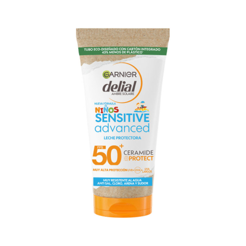 Garnier - Latte Protettivo Ipoallergenico Sensitive Advanced Niños Delial - SPF50+