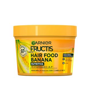 Garnier - Maschera 3 in 1 Fructis Hair Food - Banana: Capelli secchi