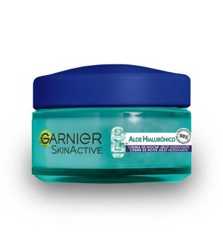 Garnier - *Skin Active* - Crema da notte gelatinosa idratante all'aloe ialuronico - Tutti i tipi di pelle