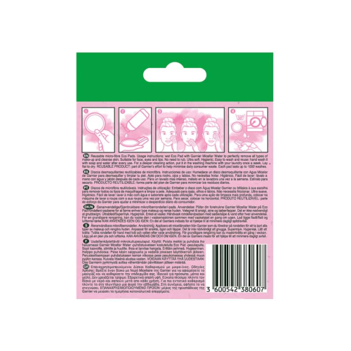 Garnier - *Skin Active* - Dischetti struccanti riutilizzabili in microfibra