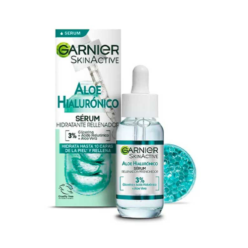 Garnier - *Skin Active* - Siero idratante rimpolpante all'aloe ialuronico