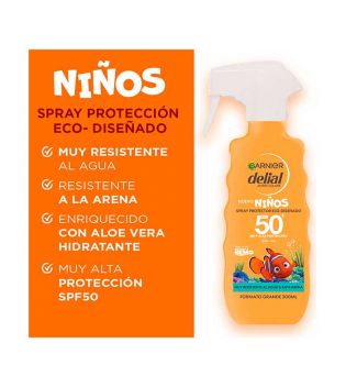 Garnier - Spray protettivo ecologico per bambini Delial SPF50+ 270ml