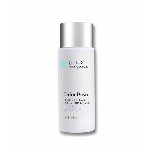 Geek & Gorgeous - Scrub calmante 4% PHA + BHA Calm Down - Pelle sensibile 30ml