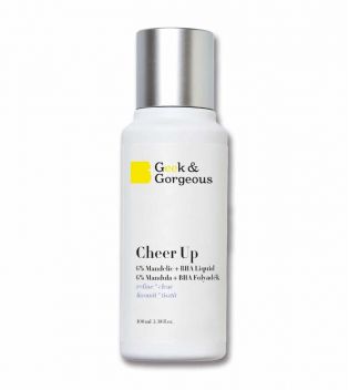 Geek & Gorgeous - 6% di acido mandelico + BHA Scrub per il viso Cheer Up - Pelle mista 100ml