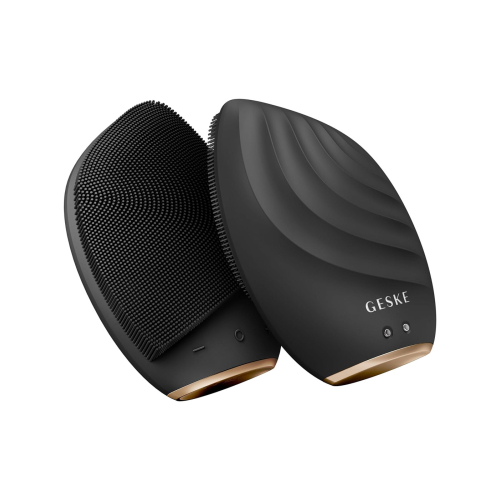 GESKE - Sonic Spazzola massaggiante e per la pulizia del viso 5 in 1 - Oro nero