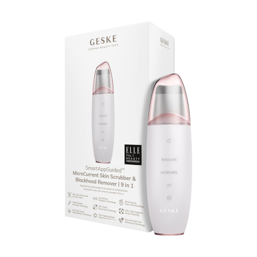GESKE - Detergente MicroCurrent Skin Scrubber & Blackhead Remover 9 in 1 - Bianco oro rosa