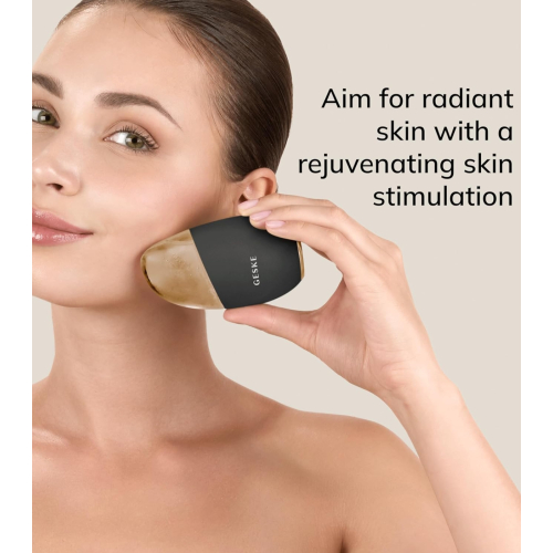 GESKE - Massaggiatore per occhi e viso 7 in 1 Cool & Warm - Black Gold