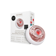 GESKE - Massaggiatore viso e corpo 9 in 1 Sonic Warm & Cool - White Rose Gold
