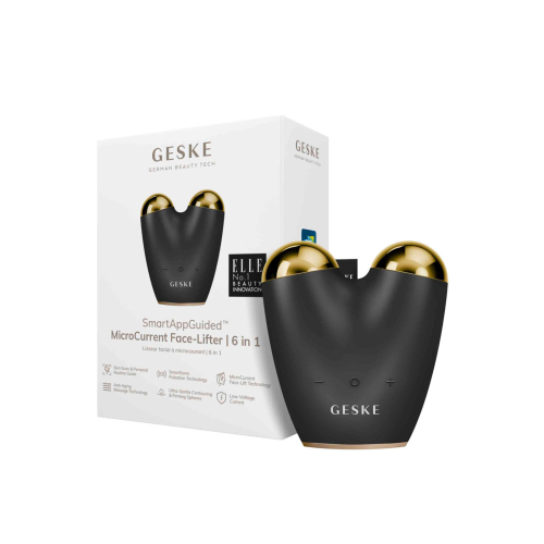 GESKE - Massaggiatore Microcurrent Face-Lifter 6 In 1 - Black Gold