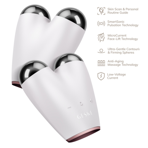 GESKE - Massaggiatore Microcurrent Face-Lifter 6 In 1 - Bianco