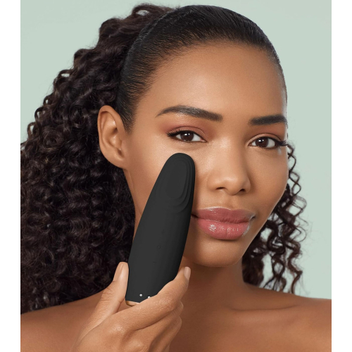 GESKE - Massaggiatore per il contorno occhi Warm & Cool Energizer 6 in 1 - Nero