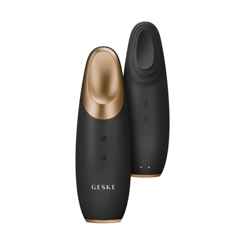 GESKE - Massaggiatore per il contorno occhi Warm & Cool Energizer 6 in 1 - Nero