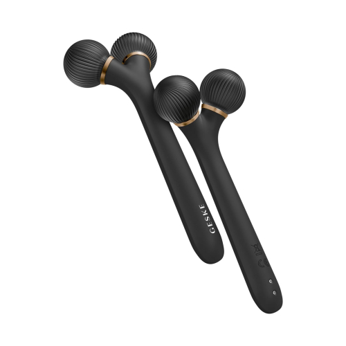 GESKE - Rullo facciale sonico 4 in 1 - Oro nero