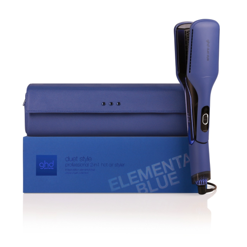 ghd - *Colour Crush* - Piastra per capelli 2 in 1 Duet Style - Blu indaco