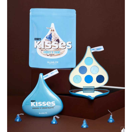 Glamlite - *Hershey's Kisses* - Palette di ombretti - Cookies ‘N’ Creme